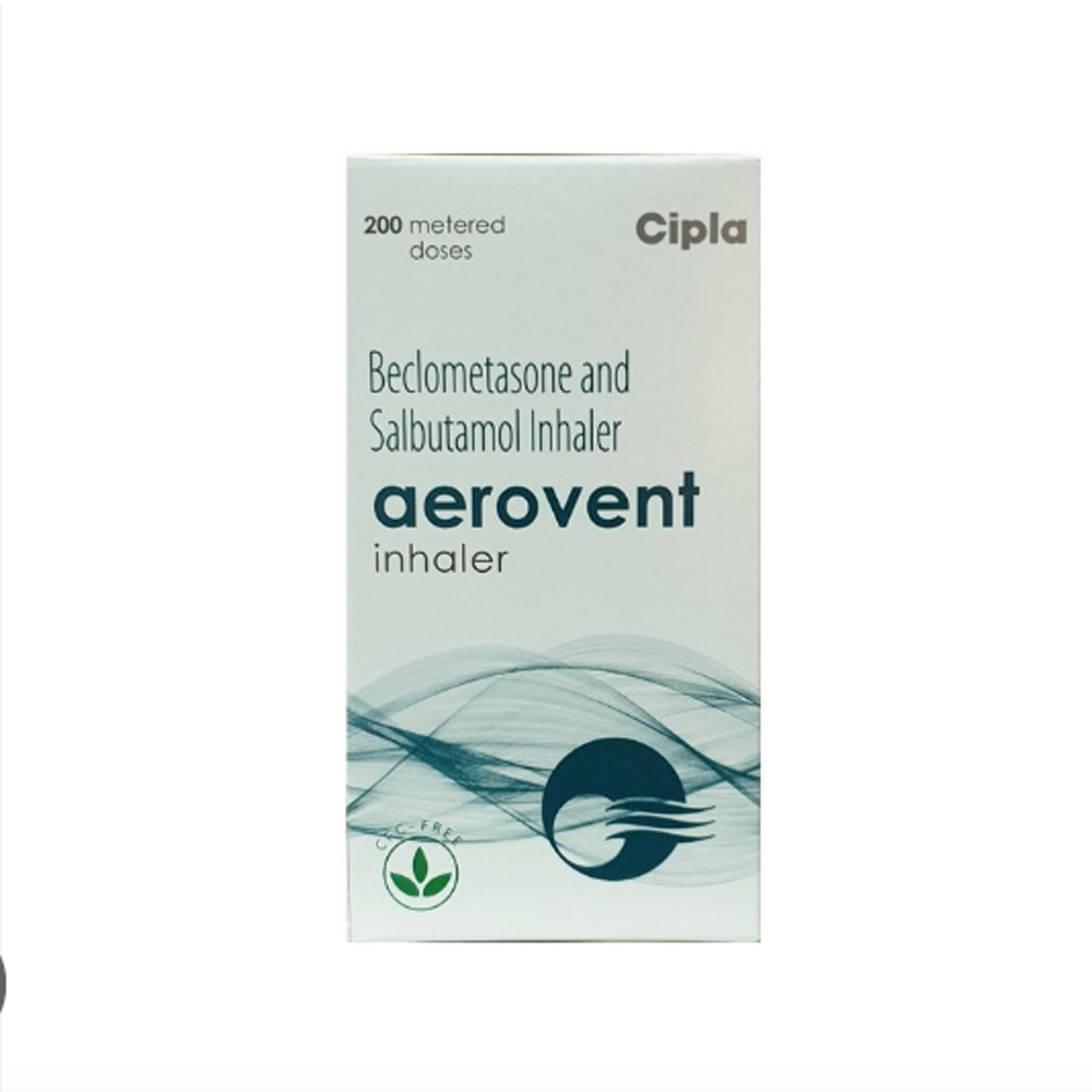 Aerovent Inhaler 200md - Medipoint Pharmaceuticals Limited.