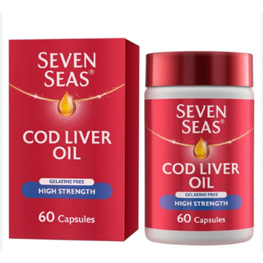 Seven Seas Cod Liver Oil Caps 60s Medipoint Pharmaceuticals Limited 